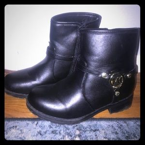 Michael Kors Girls Size 2 Black Boots